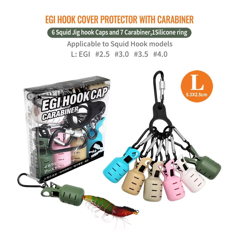6pcs Colorful Squid Jig Hook C - Fishing Lure Jig review and price