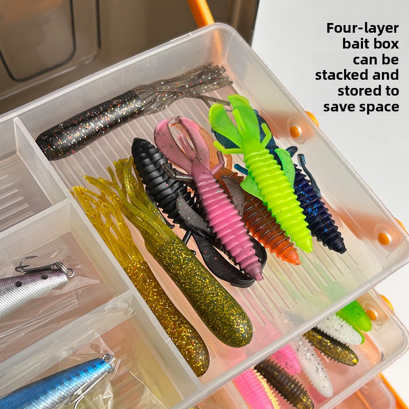 Large Four-Layer Outdoor Fishi - Fishing Lure Accessories review and price