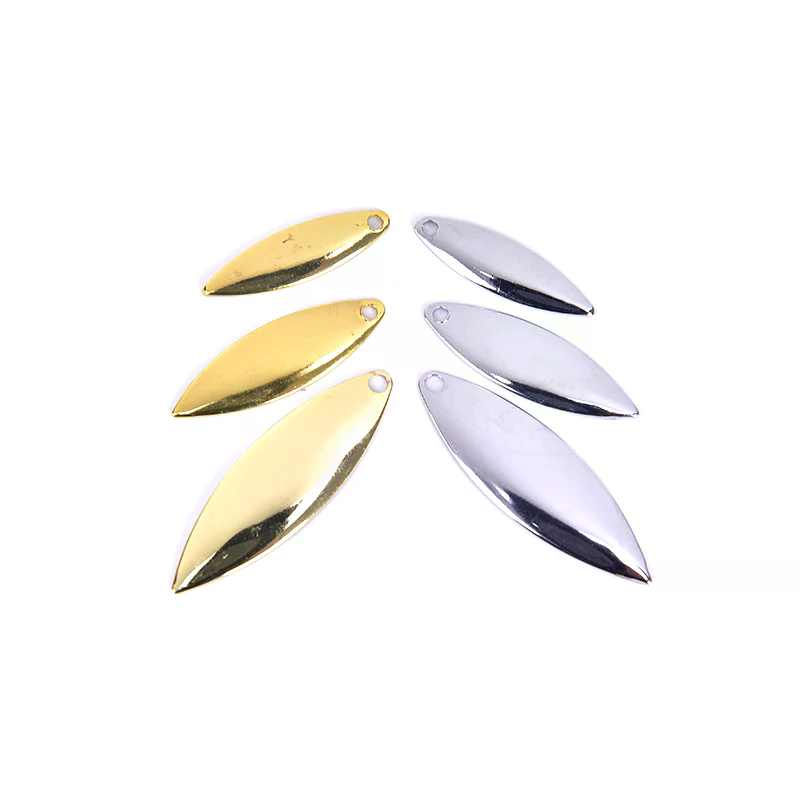50pcs Willow Spinner Blades Sm - Fishing Lure Blade Bait review and price