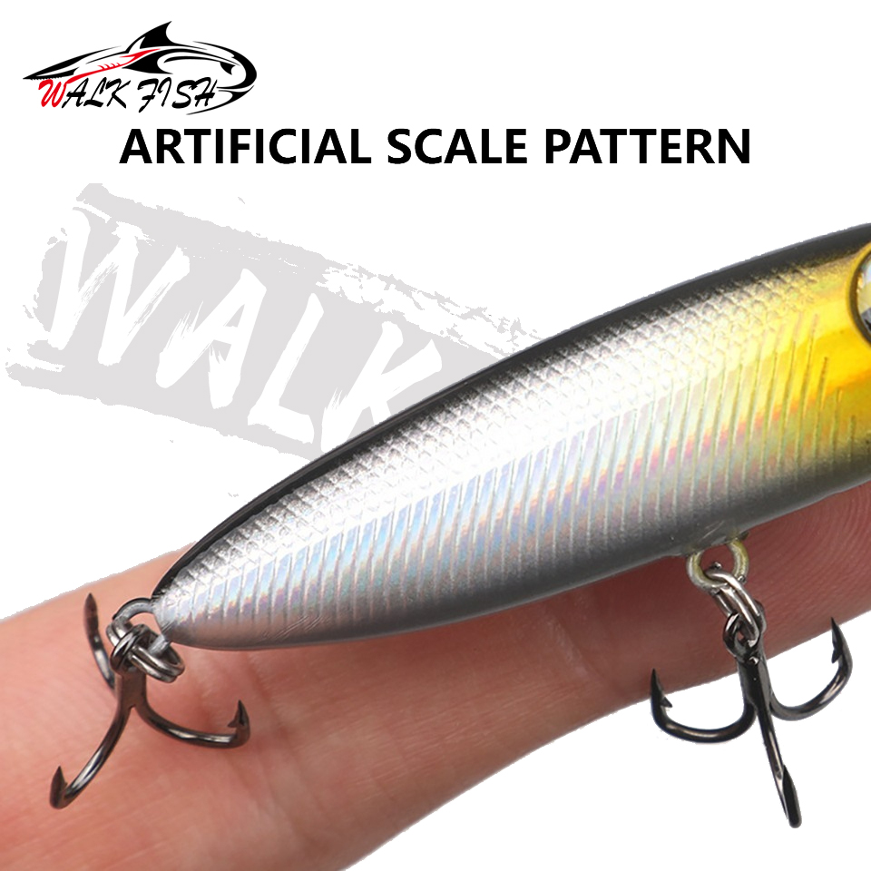 WALK FISH 1Pcs 6cm 5.6g Topwat - Fishing Lure Popper review and price