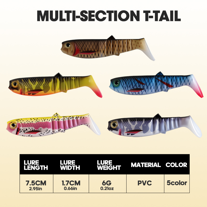 TAIYU 3pcs 7.5cm 6g 3D Multi-J - Fishing Lure Popper review and price