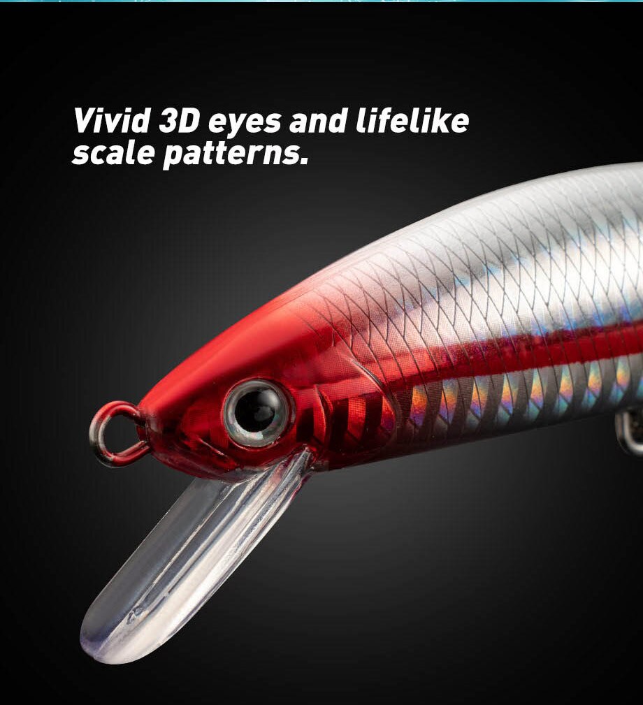 Fishing Lure Sinking Minnow 13 - Fishing Lure Crankbait review and price