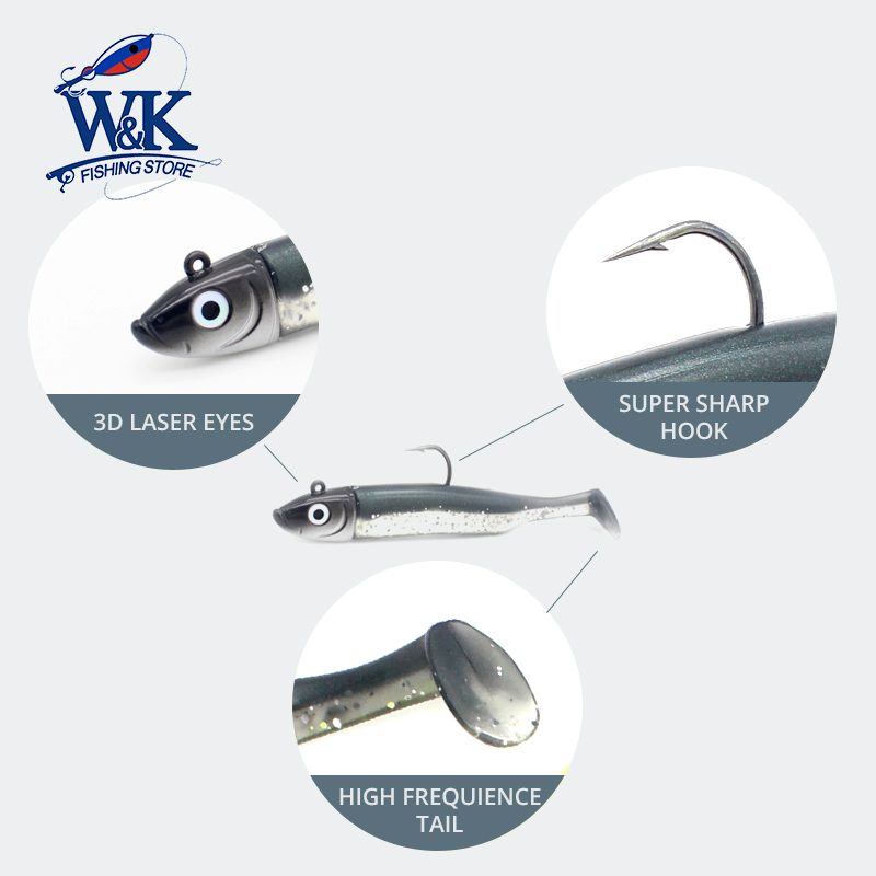 2 SET Saltwater Fishing Baits  - Fishing Lure Soft Plastic review and price